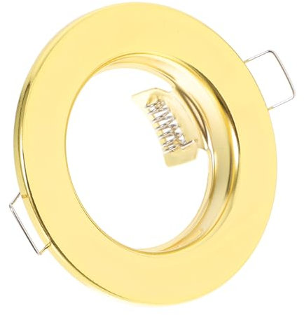 SHINEOFI Carcasa De Luz Empotrada De Hierro Para Diseño Minimalista Moderno Resistente y Flexible Fácil Instalación Para Proyectos De Iluminación Empotrada