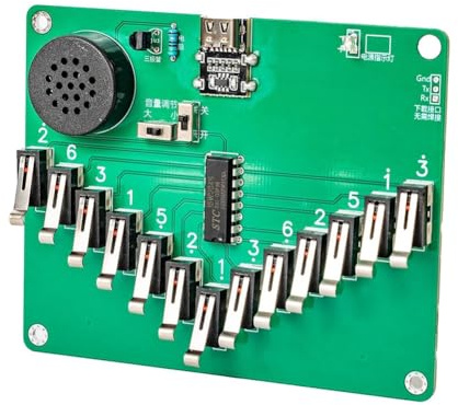 Bnnlqpsttg Pianoforte A Pollici Kalimba Elettronica 17 , Strumento Pentatonico Scala per Bambini, Adulti e Amanti della Musica
