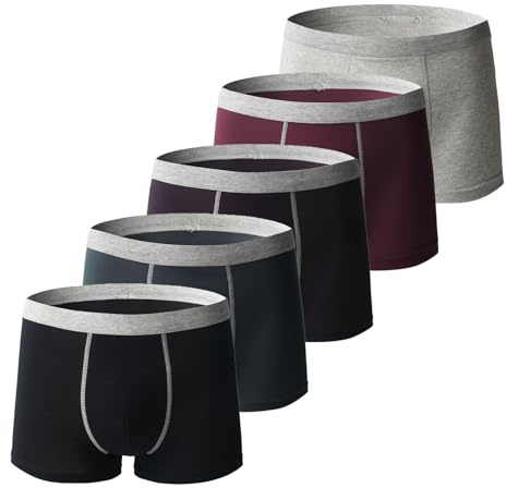 Boxer para hombre ultra absorbente para incontinencia - Ropa interior reutilizable - Lavable y cómoda - Resistente a fugas - 2025, XL