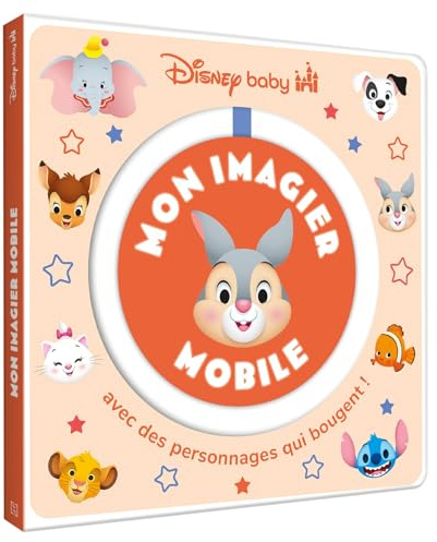 DISNEY BABY - Mon Imagier Mobile: Avec des personnages qui bougent !