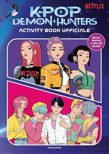 Kpop Demon Hunters. Activity book ufficiale. Con Adesivi