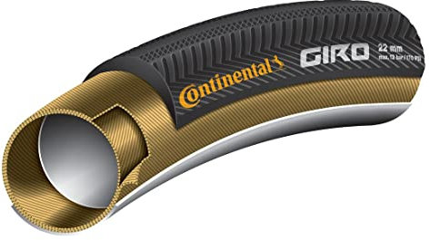 Continental Rennradreifen Schlauchreifen Giro 28 Zoll x 22 mm (Größe: 28 x 22 mm schwarz)
