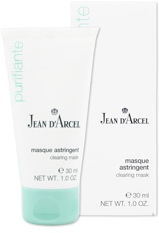JEAN D'ARCEL PURIFIANTE masque astringent – Porenverfeinernde Maske gegen Rötungen & fettiger Haut – Mit weißer Tonerde & Allantoin – clearing mask – 30 ml