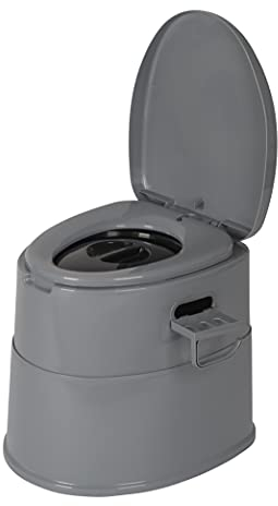 Bo-Camp Campingtoilette Portable Eimer Toilette Reise Camping WC Mobil 46cm Hoch