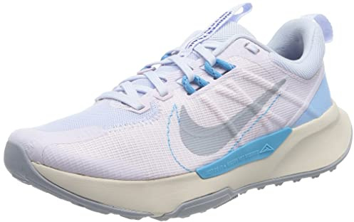 NIKE DM0821-600 Juniper Trail 2 Sneaker Female Pearl Pink/Wolf Grey-Football Grey UK 6