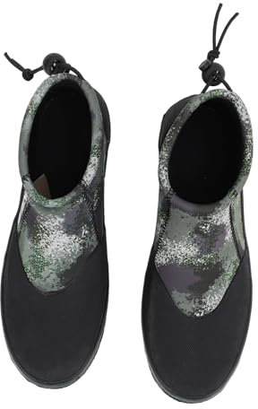 Chaussures de Pêche de Roche Semelle en Feutre Néoprène Antidérapant Bottes de Pêche en Mer Légères Respirantes pour Hommes et Femmes (Taille 11)