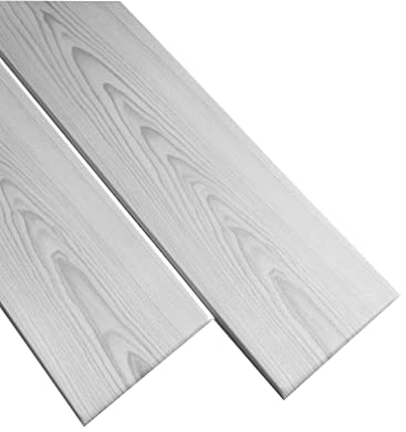 Eurodeco 6m² / 36 Stück Deckenplatten Deckenpaneele Deckenverkleidung Holzoptik Holzimitat Polystyrol XPS Imitat Wandpaneelen P02 Styropor 100x16,7cm Wärmespeichernd