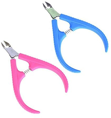 minkissy Tronchese per Cuticole in Acciaio Inossidabile Molla Ammortizzante, Tagliaunghie per Manicure e Pedicure in Saloni e Spa Colore Casuale