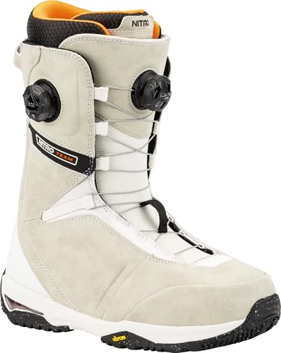 Nitro Team Boa Bottes de Snowboard pour Hommes, Sable, 28.5