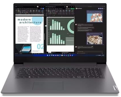 Lenovo Laptop 17,3 Zoll, Intel i5 13420H, 8 x 4.60 GHz, 16 GB RAM, 1000 GB SSD, Norton 360, Windows 11