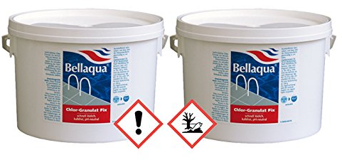 Bellaqua Set 2x Chlor-Granulat Fix - 3 kg