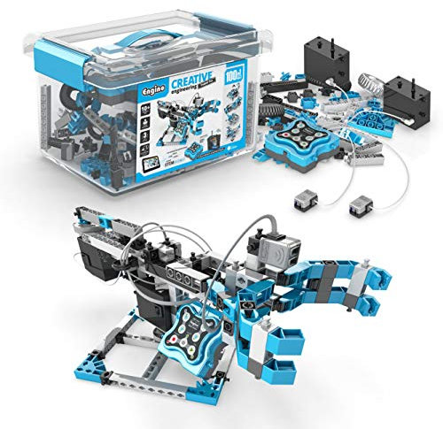 Engino Toys - Creative Engineering Maker Pro Robotised 100 Models Set | Robotics and STEM Activities | For Ages 10+
