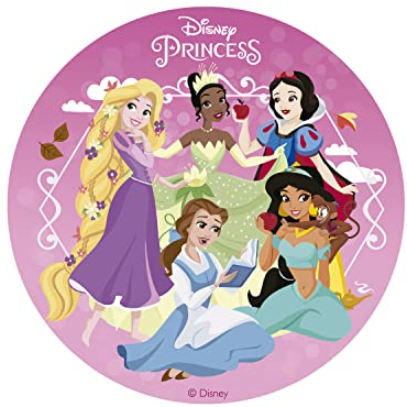 Dekora 231388 Cake Topper SUGAR FREE for PRINCESS fans 15.5cm Edible