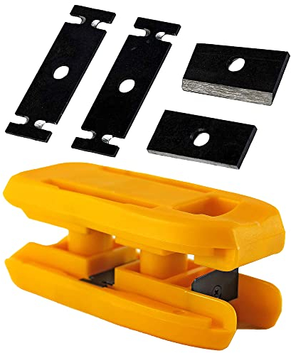 Furndiy 3-in-1 Kantenanleimmaschine & Ersatzmesser Set – Kantenanleimmaschine – Kantenanleimmaschine – Melaminschneider – Melaminschneider – Kantenanleimmaschine – Doppelkantenschneider