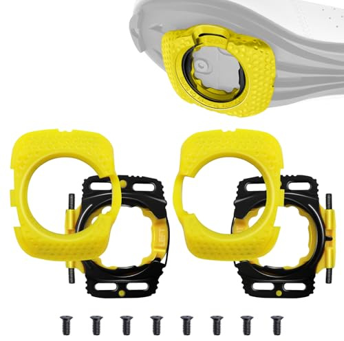 1 Pair of Quick Release Bicycle Shoe Studs, self-Locking Pedals, Anti Slip Studs, Suitable for Wahoo, speedplay Zero Cleats
