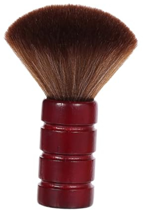 HIAKDOFT Multi-functional Wooden Handle Vinyl Record Brush with Soft Anti-static Bristles for Dust Removal and Playback Maintenance Practical Stylus Cleaner for Turntable Sound Quality