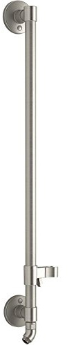 KOHLER K-45903-BN Hydrorail-H Bath and Shower Column, Vibrant Brushed Nickel