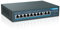 YuanLey 10 Port PoE Switch, 8 PoE+ Port 100Mbps, 2 Uplink Gigabit, 120W 802.3af/at, Extend Function, Metal Fanless Unmanaged