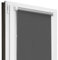 Estika Verdunklungsrollo Thermorollo ohne Bohren - 110 cm x 150 cm - Graphit - 13 Stoff Farben, Rollos für Fenster ohne Bohren, Klemmfix rollos für Fenster innen (110 cm Stoffbreite)