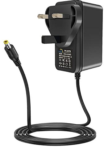 12V 15W Power Supply Charger for Echo Dot (3rd/4th Gen), Echo Spot, Echo Dot with Clock, Fire TV Cube, Echo Dot Kids Edition, Echo Show 5