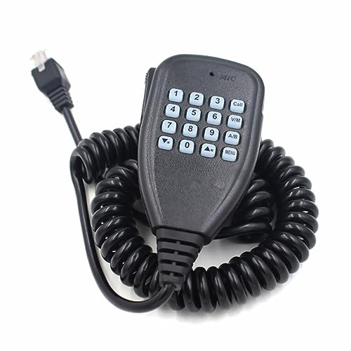 ZEZEFUFU Mobile Radio Hand Microphone with Keyboard for Leixen VV-898S 25W VV-808 walkie Talkie VV-898S