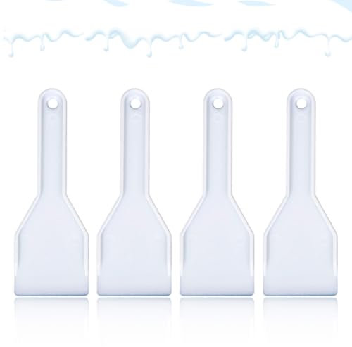 UYVPAER 4 Pezzi Mondo Casa Raschietto Paletta Ghiaccio Per Frigorifero E Congelatore Compatibile Electrolux Samsung Indesit Haier