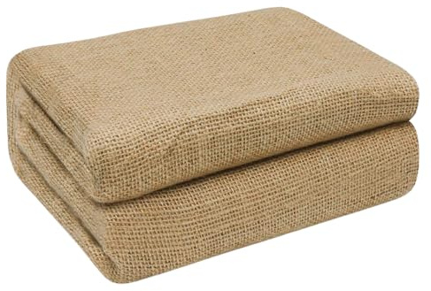 Housses pour plantes, sacs en toile de jute antigel, housses pour légumes, matériau en toile de jute naturelle, facile à installer et à enlever, outil de jardin, accessoire d'extérieur pour