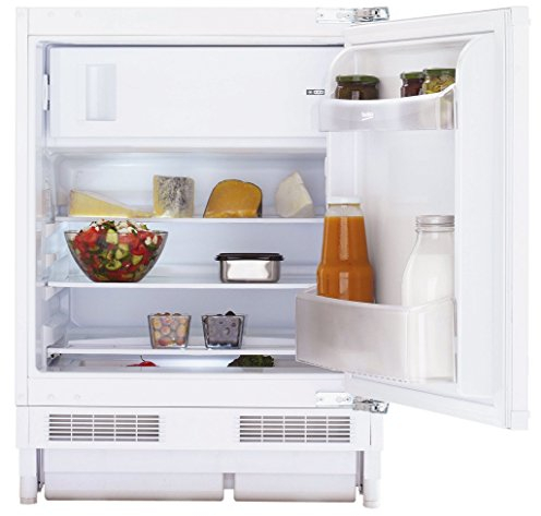 Beko Réfrigérateur encastrable BU 1152 / A+ / réfrigérateur 105 L/congélateur 18 l / 183 kWh/an/technique de porte fixe/niche : 82-87 cm