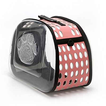 PETCUTE Sac de Transport pour Chat Cage Transport Lapin Caisse de Transport pour Chat