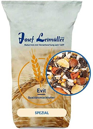 Leimüller Premium Eichhörnchenfutter 5 kg - Artgerechte Mischung mit ganzen Haselnüssen & Mehlwürmern - Frisches Futter für Eichhörnchen & Streifenhörnchen aus Österreich
