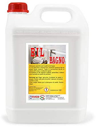 BIL 23 Detergente Anticalcare Bagno 5L - Azione Disincrostante e Scioglicalcare