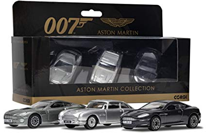 Corgi TY99284 James Bond Aston Martin Collection (V12 Vanquish, DB5, DBS)