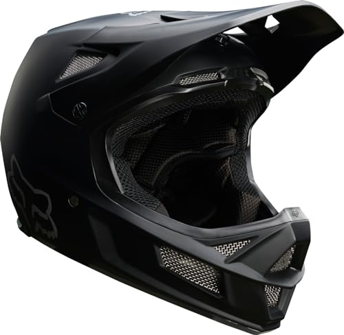 Fox Racing Rampage Comp Mountain Bike Helmet, Matte Black, Small