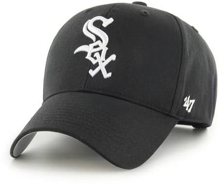 '47 Chicago White Sox MLB Raised Basic Most Value P. Schwarz Verstellbare Snapback Cap One-Size