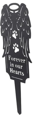 BESPORTBLE Piquet Commémoratif pour Animaux De Compagnie Piquet Commémoratif pour Cimetière Panneau Funéraire pour Chien Et Chat