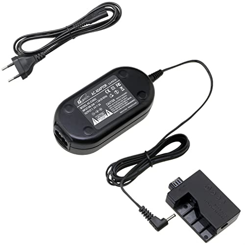 Glorich ACK-E5 Ersatz für AC Adapter für Digitalkamera Canon EOS Rebel XSi XS T1i 450D 500D 1000D Kiss F X2 X3