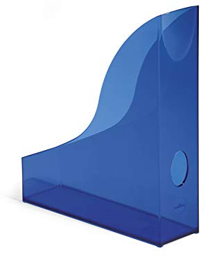 Durable Stehsammler Basic, 6 Stück, blau transparent, 1701712540