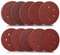 Navaris 50x Klett Schleifpapier rund für Exzenterschleifer - 40-400 Körnung ø 150mm Schleifscheiben Set für Holz Holzwerkstoffe Spanplatte Metall