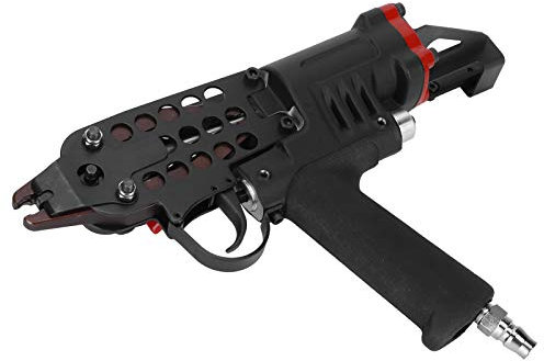 Air Nailing Guns, C Nailer Birdcage Making Tool Pneumatic C‑Ring Nailer C‑Type Compressed Air for Fixing Cages for Cage Plier