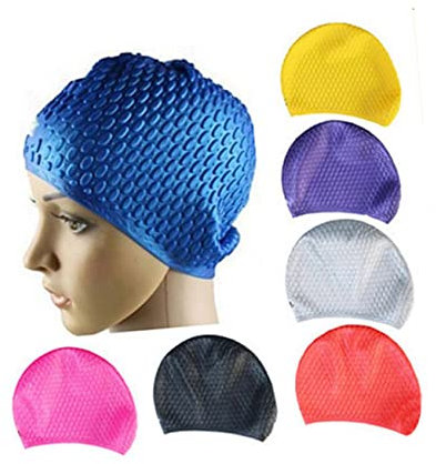 Happyyami Damen Badekappe Duschhaube Für Schwimmhut Badekappe Frauenhaar Badekappe Für Mädchen Schwimmkappe Badekappen Für Schwimmende Frauen Badehut Für Die Haare Schwimmhaube Yellow