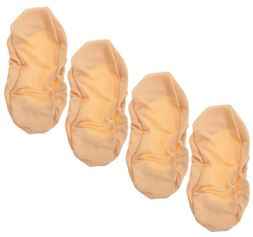 OFFSCH Copribraccioli Elastici per Sedia Ufficio 2 Paia Beige