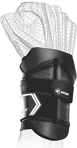 DonJoy Performance Anaform Wrist Wrap for Radial or Ulnar deviation, Sprains, Tendonitis, Carpal Tunnel & Wrist instabilities - Double Wrap Design for Athletes and Active Users, Youth