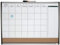 Nobo Piccola Agenda Settimanale e Mensile / Lavagna Magnetica con Bacheca in Sughero e Cornice ad Arco, Montabile a Parete, per Casa / Ufficio, 585 mm x 430 mm