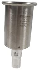 Bruciatore Inox Ø 50, Potenza 50 kW - Accessorio per Saldatrice - Lampada per Saldare - Fondere Metalli - Torcia per Saldare e Sigillare - Pezzi di Ricambio - EXPRESS