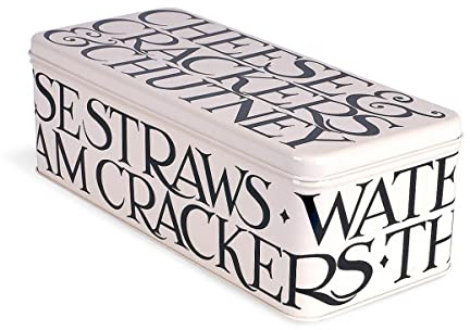 Elite tins - Lata rectangular larga y profunda para galletas - BT2090N Emma Bridgewater