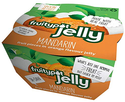 Fruitypot Mandarin Segments in Jelly Pots - 18x120g