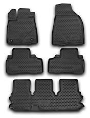 Element Gummimatten Passgenaue Fußmatten Toyota Highlander 2014-5tlg