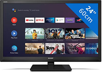 Sharp LC-24BI2EA - Smart TV 24 Pollici HD LED DVB-T2 Android