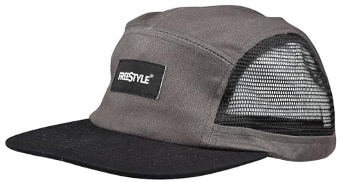 Spro Freestyle Schirmmütze für Spinnfischer 5 Walled Cap Grey