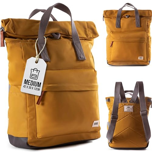 ROKA London The Canfield Backpack Bag, Medium, Corn